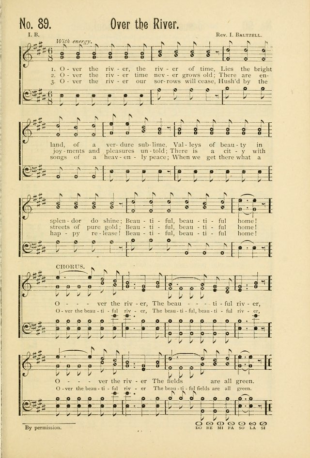 The Gospel in Song: combining "Sing the Gospel", "Echoes of Eden", and Other Selected Songs and Solos for the Sunday school page 89