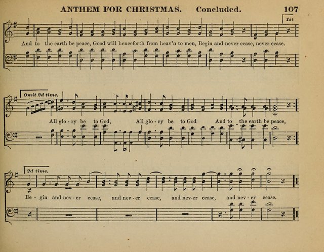 The Guiding Star for Sunday Schools: a new collection of Sunday school songs, together with a great variety of anniversary pieces written expressly for this worke page 109