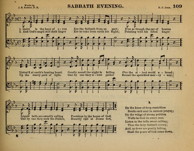 The Guiding Star for Sunday Schools: a new collection of Sunday school songs, together with a great variety of anniversary pieces written expressly for this worke page 111