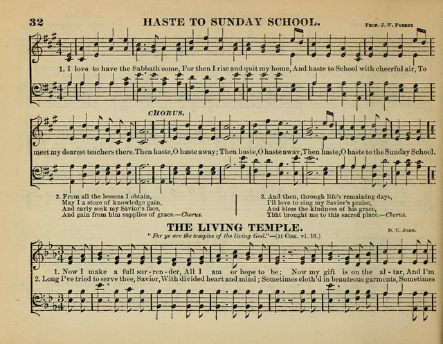 The Guiding Star for Sunday Schools: a new collection of Sunday school songs, together with a great variety of anniversary pieces written expressly for this worke page 34