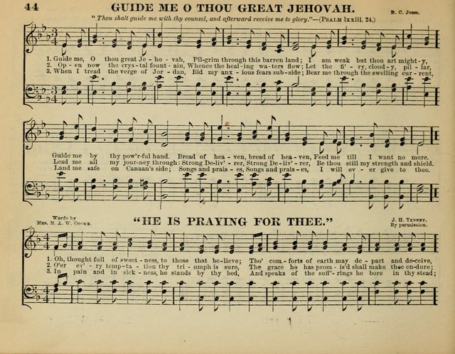 The Guiding Star for Sunday Schools: a new collection of Sunday school songs, together with a great variety of anniversary pieces written expressly for this worke page 46
