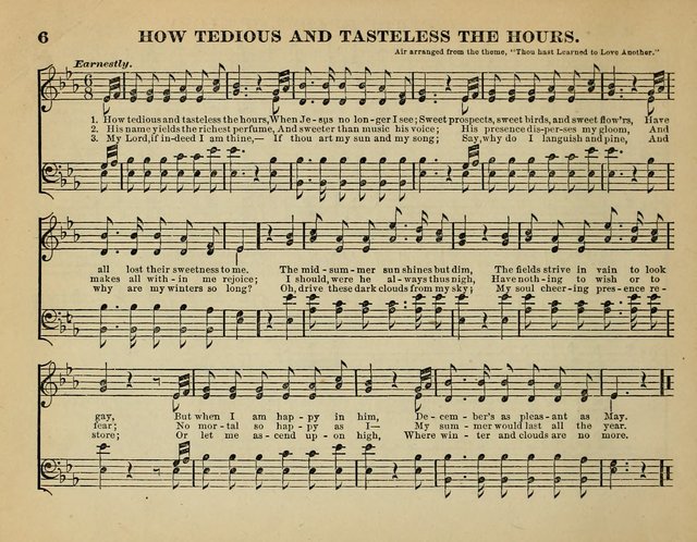The Guiding Star for Sunday Schools: a new collection of Sunday school songs, together with a great variety of anniversary pieces written expressly for this worke page 6