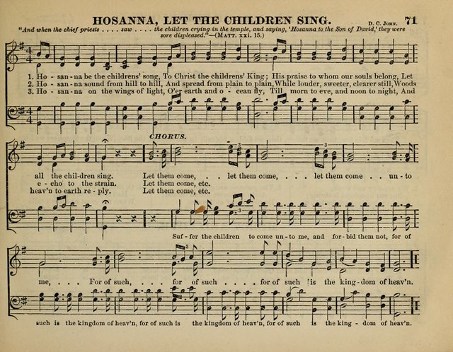 The Guiding Star for Sunday Schools: a new collection of Sunday school songs, together with a great variety of anniversary pieces written expressly for this worke page 73
