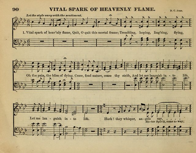 The Guiding Star for Sunday Schools: a new collection of Sunday school songs, together with a great variety of anniversary pieces written expressly for this worke page 92