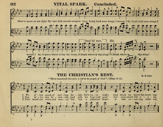 The Guiding Star for Sunday Schools: a new collection of Sunday school songs, together with a great variety of anniversary pieces written expressly for this worke page 94