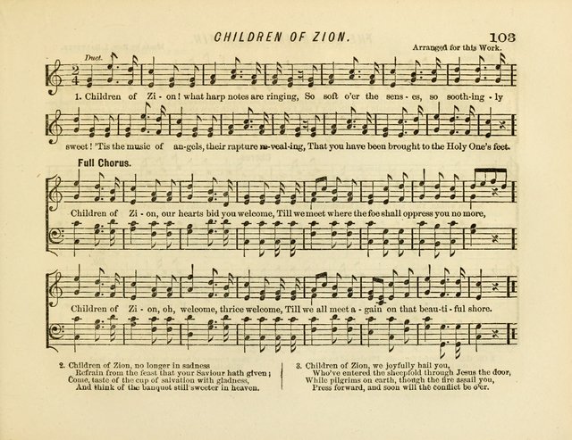 Golden Songs: for the Sabbath School, Sanctuary and Social Worship page 103