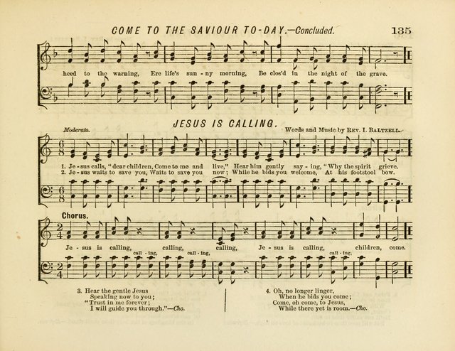 Golden Songs: for the Sabbath School, Sanctuary and Social Worship page 135