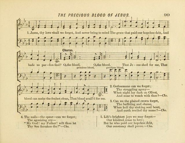 Golden Songs: for the Sabbath School, Sanctuary and Social Worship page 99
