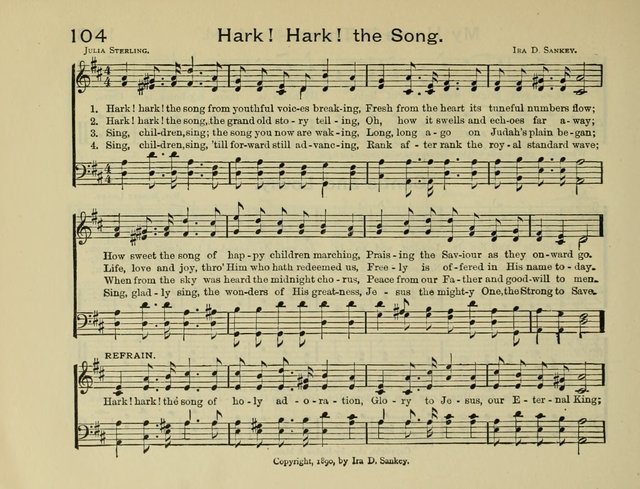 Gems of Song: for the Sunday School page 109