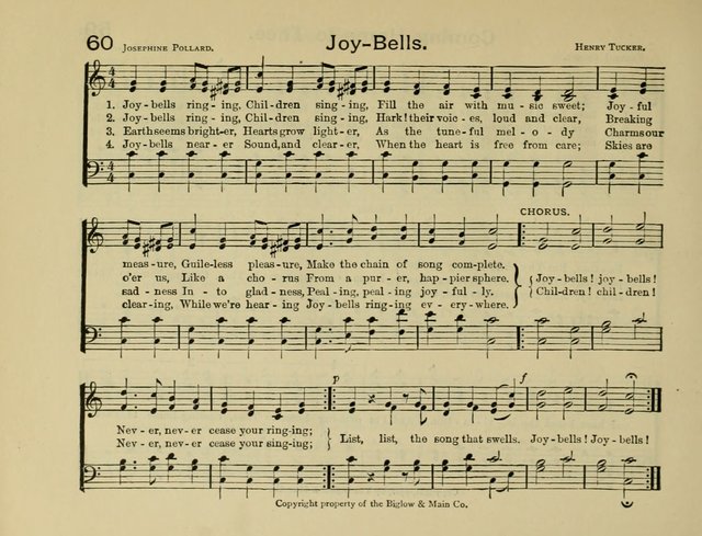 Gems of Song: for the Sunday School 60. Joybells ringing, Children ...