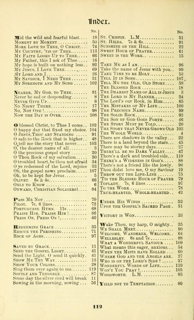 Gospel Songs: for use in Church and Evangelistic meetings page 117