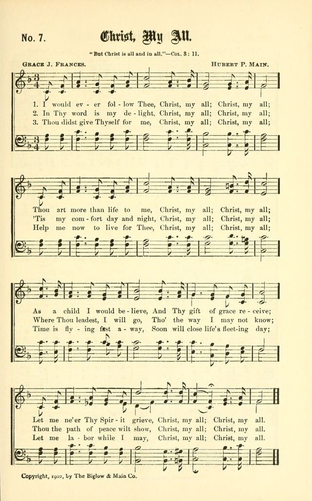 Gospel Songs: for use in Church and Evangelistic meetings page 14