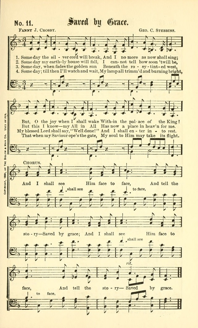 Gospel Songs: for use in Church and Evangelistic meetings page 18