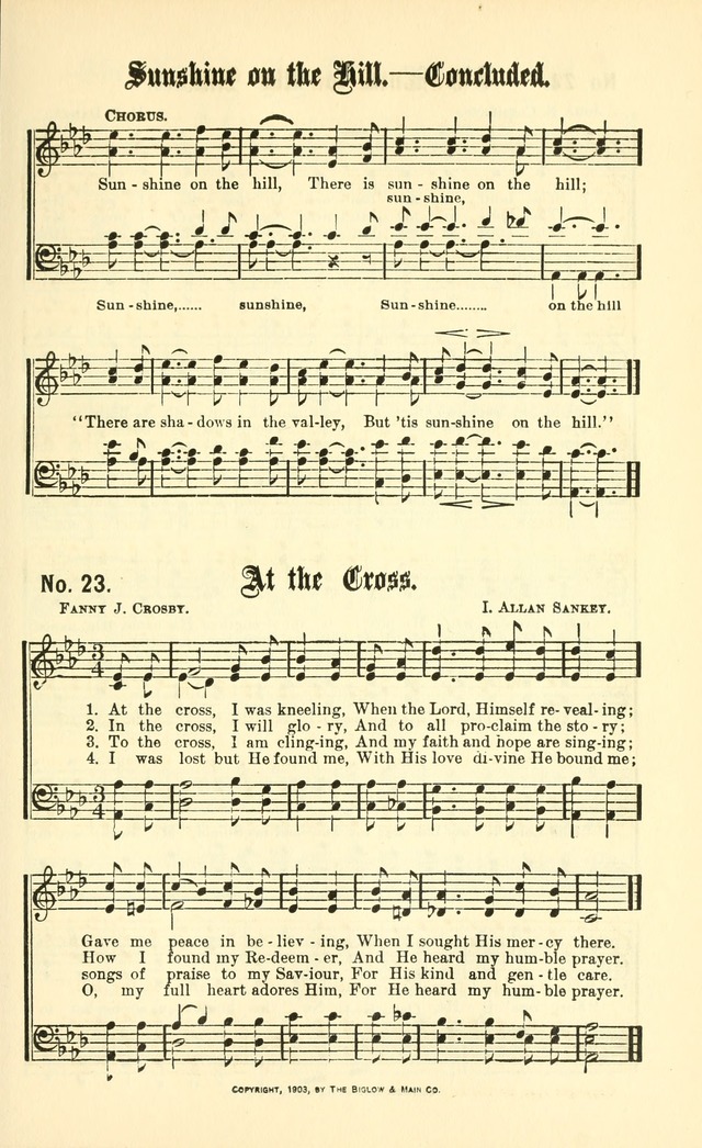 Gospel Songs: for use in Church and Evangelistic meetings page 30