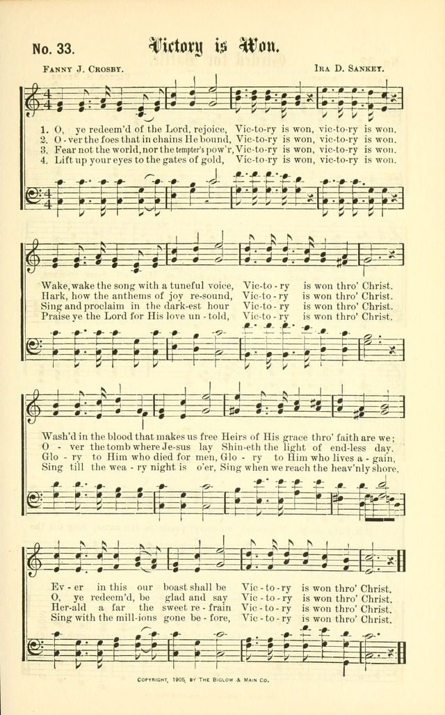 Gospel Songs: for use in Church and Evangelistic meetings page 40