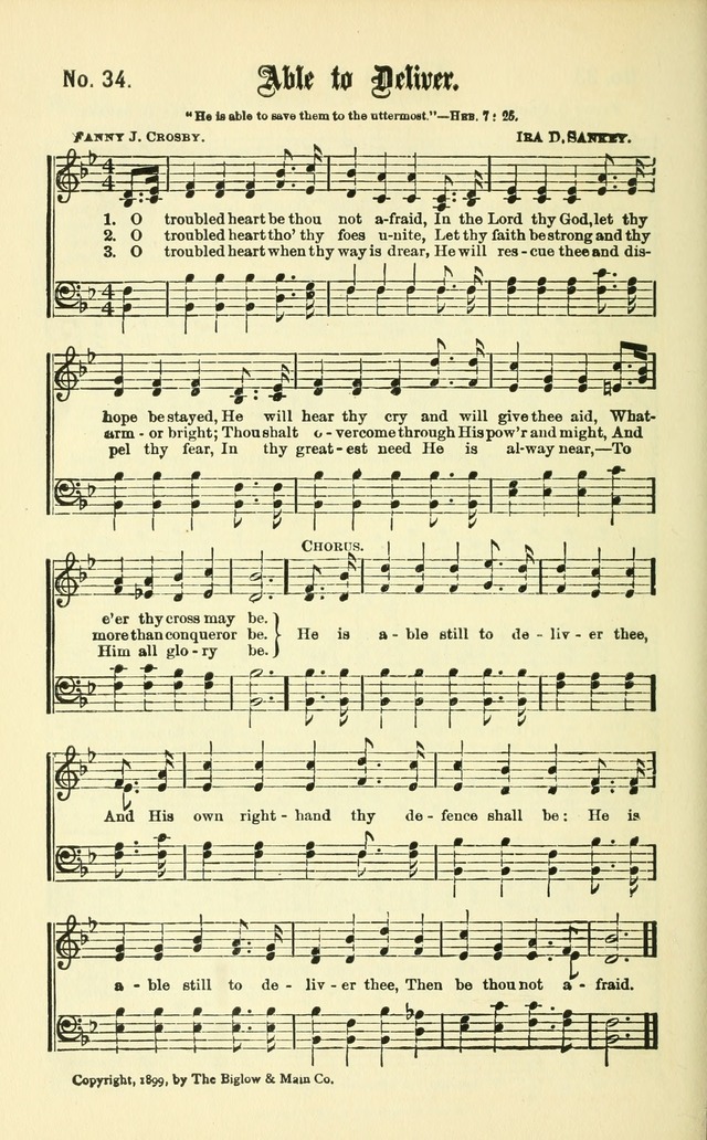 Gospel Songs: for use in Church and Evangelistic meetings page 41