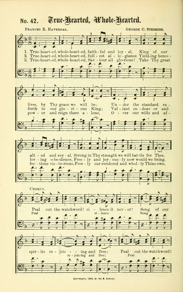 Gospel Songs: for use in Church and Evangelistic meetings page 49