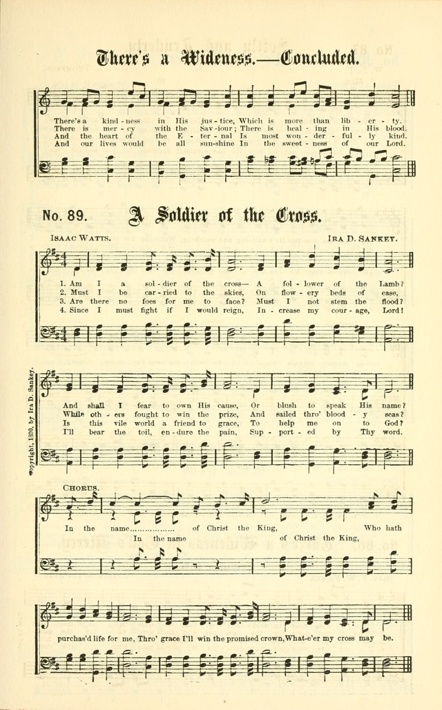 Gospel Songs: for use in Church and Evangelistic meetings page 88