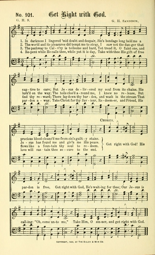 Gospel Songs: for use in Church and Evangelistic meetings page 97