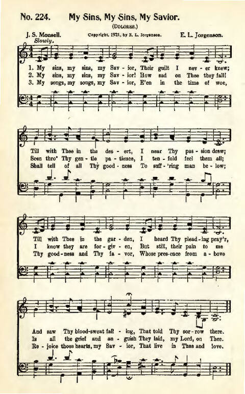 Great Songs of the Church: a comprehensive collection of psalms, hymns, and spiritual songs of the first class, suitable for all services of the church page 148