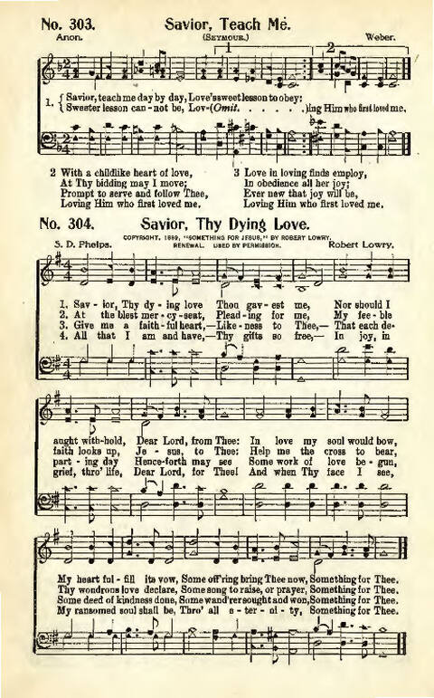 Great Songs of the Church: a comprehensive collection of psalms, hymns, and spiritual songs of the first class, suitable for all services of the church page 200