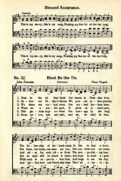 Great Songs of the Church: a comprehensive collection of psalms, hymns, and spiritual songs of the first class, suitable for all services of the church page 21