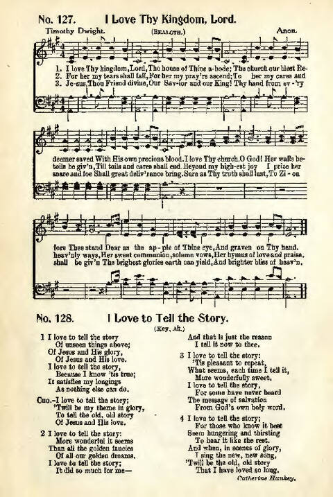 Great Songs of the Church: a comprehensive collection of psalms, hymns, and spiritual songs of the first class, suitable for all services of the church page 84