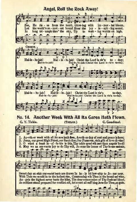 Great Songs of the Church: a comprehensive collection of psalms, hymns, and spiritual songs of the first class, suitable for all services of the church page 9
