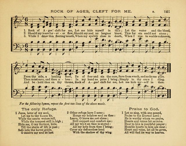 Glad Tidings: a collection of new hymns and music, designed for sabbath schools, anniversary meetings, home circles, &c. page 121