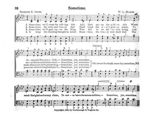 Glad Tidings: A collection of hymns new and old for the Sunday-School, suitable also for Young People