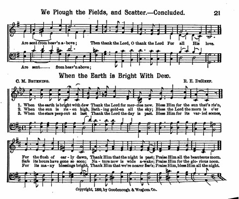 Glad Tidings: A collection of hymns new and old for the Sunday-School, suitable also for Young People