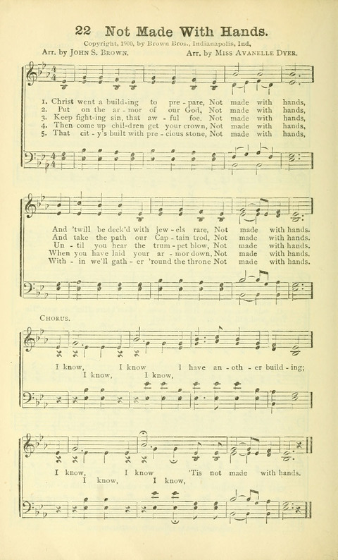 Gold Tried in the Fire: suitable for church, Sunday school, revival meetings, missionary and rescue work page 22