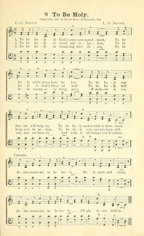 Gold Tried in the Fire: suitable for church, Sunday school, revival meetings, missionary and rescue work page 9