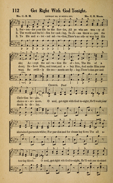 Great Tabernacle Hymns page 112
