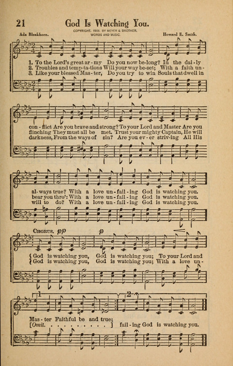 Great Tabernacle Hymns page 21