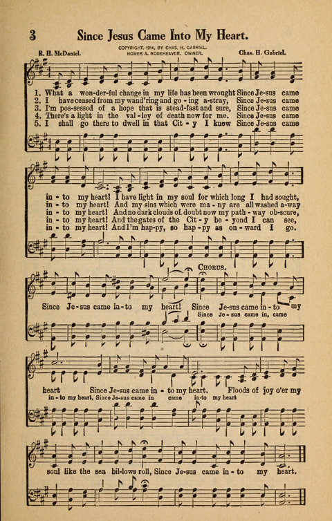 Great Tabernacle Hymns page 3