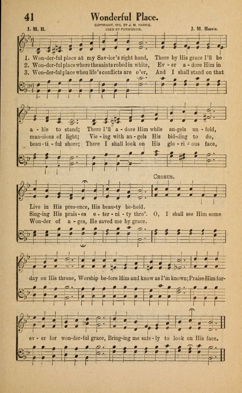 Great Tabernacle Hymns page 41