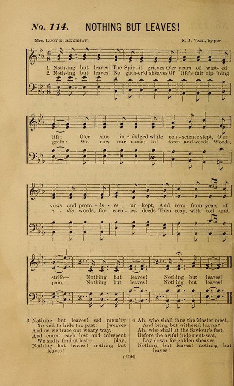The Gospel Temperance Hymnal and Coronation Songs page 100