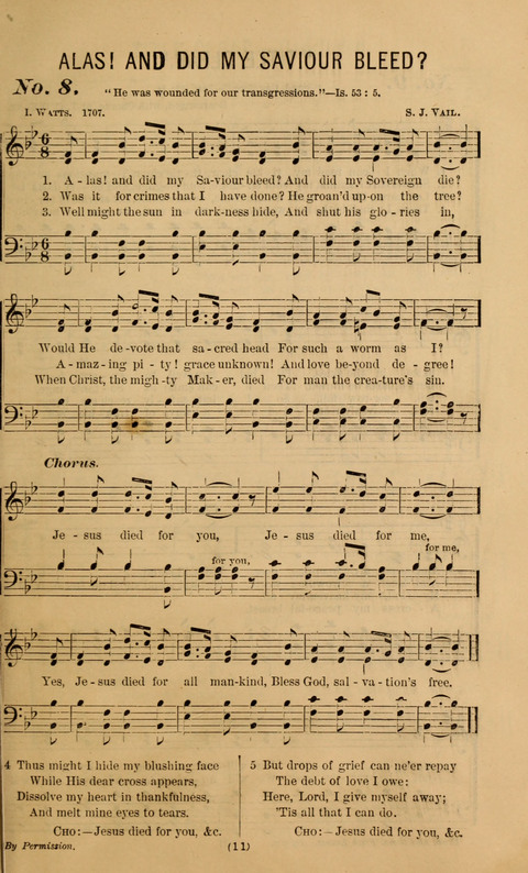 The Gospel Temperance Hymnal and Coronation Songs page 11