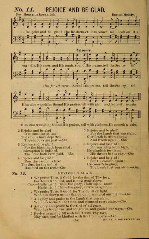 The Gospel Temperance Hymnal and Coronation Songs page 14