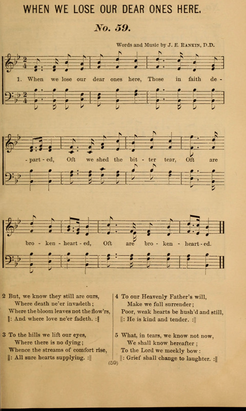 The Gospel Temperance Hymnal and Coronation Songs page 59