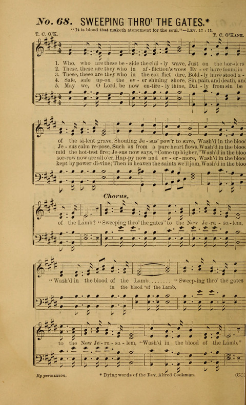The Gospel Temperance Hymnal and Coronation Songs page 66