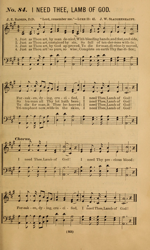 The Gospel Temperance Hymnal and Coronation Songs page 81