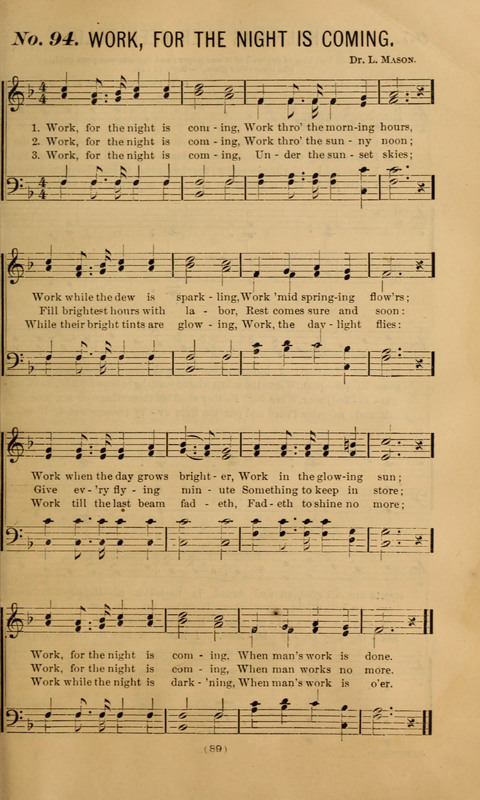 The Gospel Temperance Hymnal and Coronation Songs page 87