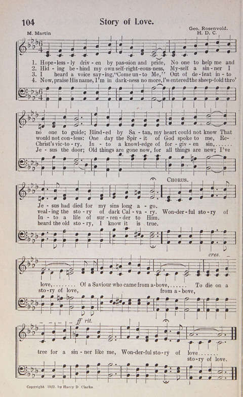 Gospel Truth in Song No. 3 page 104