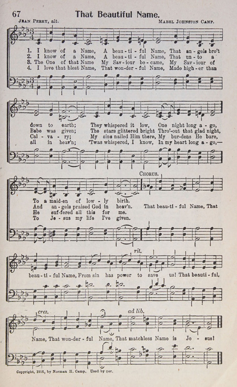 Gospel Truth in Song No. 3 page 67