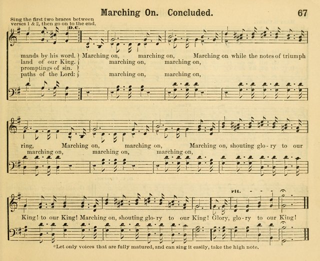 Glorious Things in Sacred Song: for use in Sabbath Schools and Gospel Meetings page 65