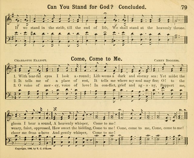 Glorious Things in Sacred Song: for use in Sabbath Schools and Gospel Meetings page 77