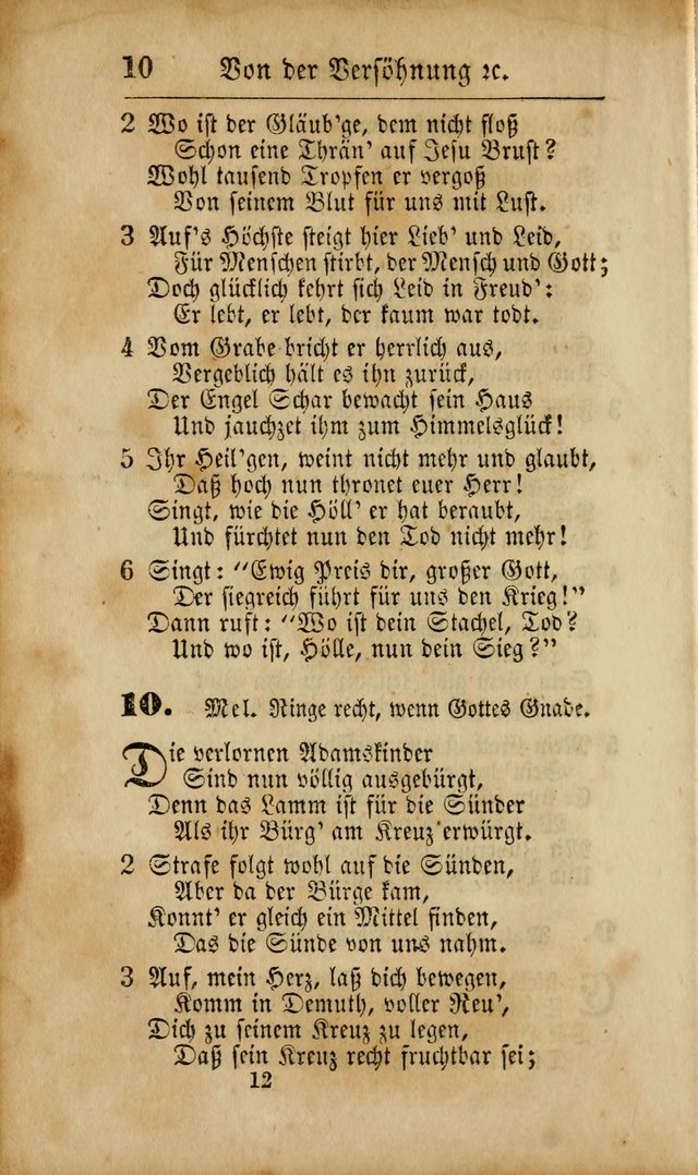 Geistliche viole: oder eine kleine Sammlung Geistreicher Lieder zum Gebrauch der Evangelischen Gemeinschaft und heilsuchender Seelen uberhaupt. page 15