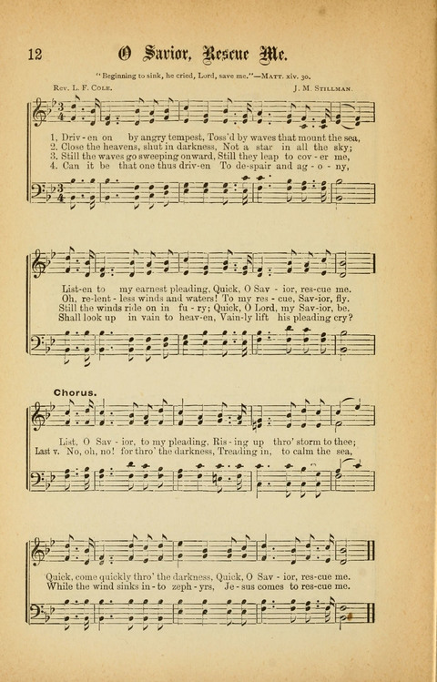 Good Will : A Collection of New Music for Sabbath Schools and Gospel Meetings page 10